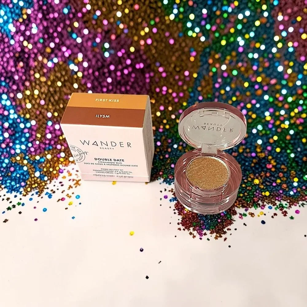 Wander Beauty Double Date Eyeshadow Duo in FIRST KISS & ILYSM NIB